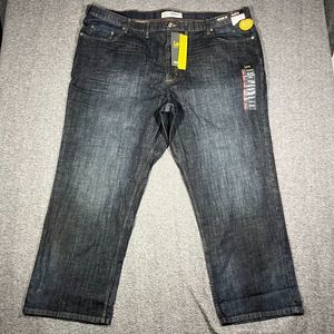 Lee Custom Relaxed Fit Jeans Men's Size 50x30 Blue Denim Big & Tall Stretch NWT